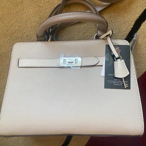 Nine West Mirabel Satchel Tan NWT